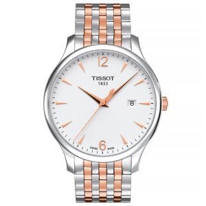 TISSOT Men’s Quartz Swiss Made Stainless Steel Silver Dial 42mm Watch T063.610.22.037.01