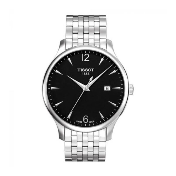 TISSOT Men’s Quartz Swiss Made Stainless Steel Black Dial 42mm Watch T063.610.11.057.00 UAE DUBAI AJMAN SHARJAH ABU DHABI RAS AL KHAIMA UMM UL QUWAIN ALAIN FUJAIRAH