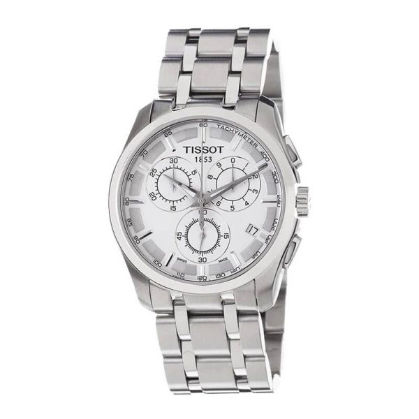 TISSOT Men’s Quartz Swiss Made Stainless Steel Silver Dial 41mm Watch T035.617.11.031.00 UAE DUBAI AJMAN SHARJAH ABU DHABI RAS AL KHAIMA UMM UL QUWAIN ALAIN FUJAIRAH