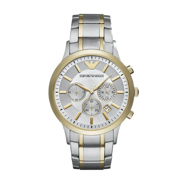 Emporio Armani Men’s Quartz Stainless Steel Grey Dial 43mm Watch AR11076 UAE DUBAI AJMAN SHARJAH ABU DHABI RAS AL KHAIMA UMM UL QUWAIN ALAIN FUJAIRAH