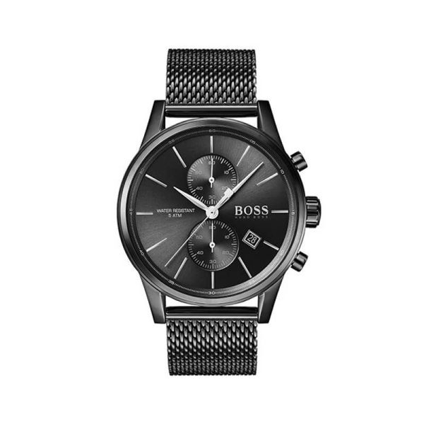 Hugo Boss Men’s Quartz Stainless Steel Black Dial 41mm Watch 1513769 UAE DUBAI AJMAN SHARJAH ABU DHABI RAS AL KHAIMA UMM UL QUWAIN ALAIN FUJAIRAH