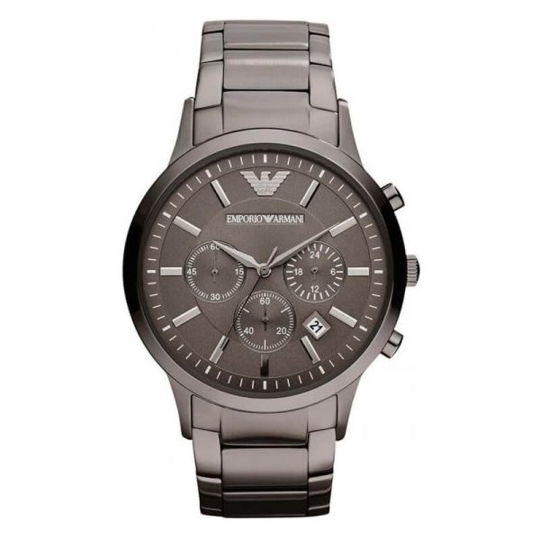 Emporio Armani Men’s Quartz Stainless Steel Grey Dial 43mm Watch AR2454 UAE DUBAI AJMAN SHARJAH ABU DHABI RAS AL KHAIMA UMM UL QUWAIN ALAIN FUJAIRAH