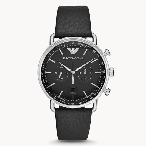 Emporio Armani Men’s Quartz Leather Strap Black Dial 43mm Watch AR11143 UAE DUBAI AJMAN SHARJAH ABU DHABI RAS AL KHAIMA UMM UL QUWAIN ALAIN FUJAIRAH