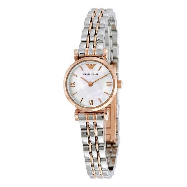 Emporio Armani Women’s Quartz Stainless Steel Mother of Pearl Dial 22mm Watch AR1764 UAE DUBAI AJMAN SHARJAH ABU DHABI RAS AL KHAIMA UMM UL QUWAIN ALAIN FUJAIRAH