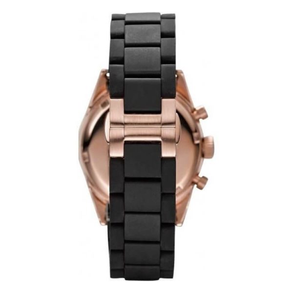 Emporio Armani Women’s Quartz Silicone Strap Black Dial 38mm Watch AR5906 UAE DUBAI AJMAN SHARJAH ABU DHABI RAS AL KHAIMA UMM UL QUWAIN ALAIN FUJAIRAH