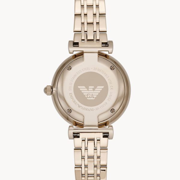 Emporio Armani Women’s Quartz Stainless Steel Rose Gold Dial 32mm Watch AR11059 UAE DUBAI AJMAN SHARJAH ABU DHABI RAS AL KHAIMA UMM UL QUWAIN ALAIN FUJAIRAH