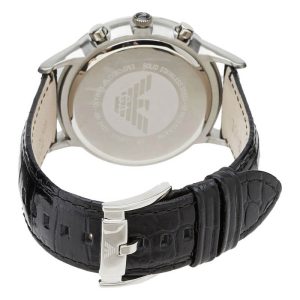 Emporio Armani Men’s Quartz Leather Strap Black Dial 43mm Watch AR2447 UAE DUBAI AJMAN SHARJAH ABU DHABI RAS AL KHAIMA UMM UL QUWAIN ALAIN FUJAIRAH