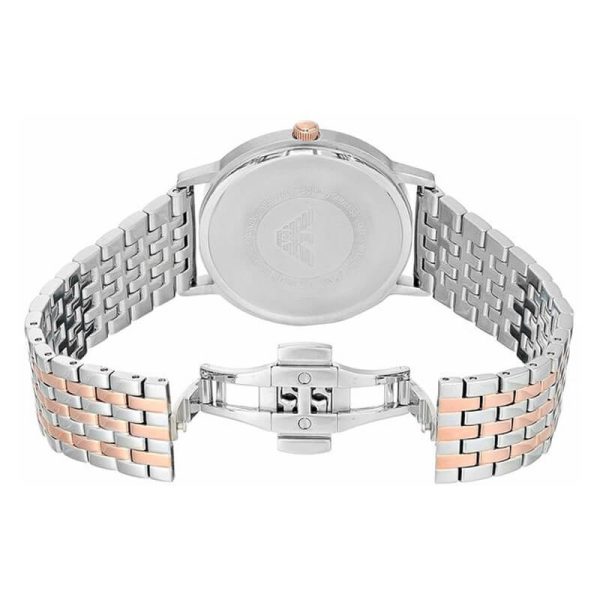 Emporio Armani Men’s Quartz Stainless Steel Silver Dial 40mm Watch AR11093 UAE DUBAI AJMAN SHARJAH ABU DHABI RAS AL KHAIMA UMM UL QUWAIN ALAIN FUJAIRAH