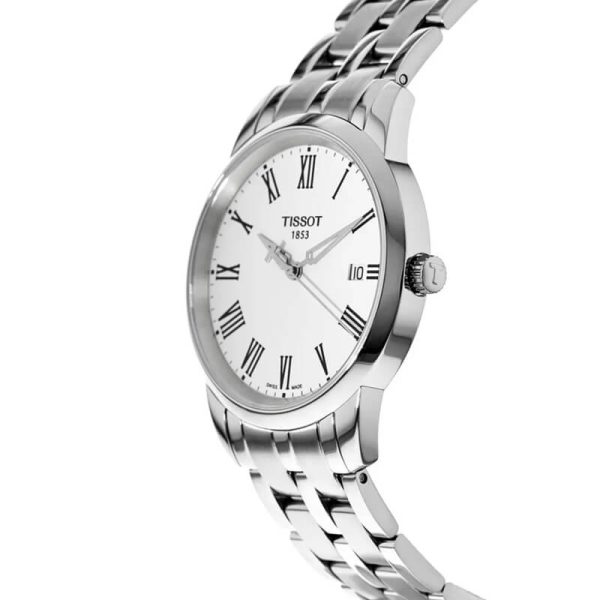 TISSOT Men’s Quartz Swiss Made Stainless Steel White Dial 38mm Watch T033.410.11.013.01 UAE DUBAI AJMAN SHARJAH ABU DHABI RAS AL KHAIMA UMM UL QUWAIN ALAIN FUJAIRAH