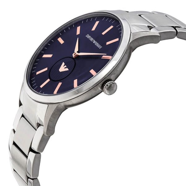 Emporio Armani Men’s Quartz Stainless Steel Blue Dial 43mm Watch AR11137 UAE DUBAI AJMAN SHARJAH ABU DHABI RAS AL KHAIMA UMM UL QUWAIN ALAIN FUJAIRAH