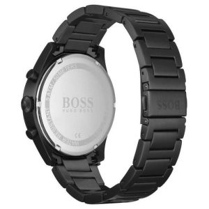 Hugo Boss Men’s Chronograph Quartz Stainless Steel Black Dial 44mm Watch 1513714 UAE DUBAI AJMAN SHARJAH ABU DHABI RAS AL KHAIMA UMM UL QUWAIN ALAIN FUJAIRAH