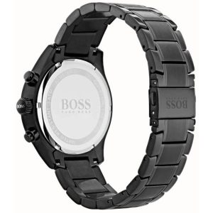 Hugo Boss Men’s Chronograph Quartz Stainless Steel Strap Black Dial 44mm Watch 1513578 UAE DUBAI AJMAN SHARJAH ABU DHABI RAS AL KHAIMA UMM UL QUWAIN ALAIN FUJAIRAH
