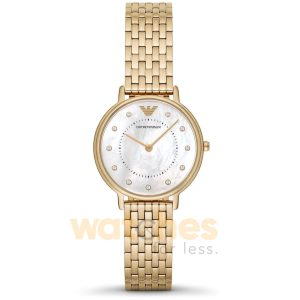 Emporio Armani Women’s Quartz Stainless Steel Mother of Pearl Dial 32mm Watch AR11007 UAE DUBAI AJMAN SHARJAH ABU DHABI RAS AL KHAIMA UMM UL QUWAIN ALAIN FUJAIRAH
