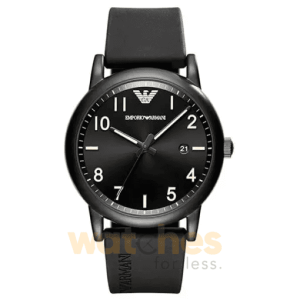 Emporio Armani Men’s Quartz Silicone Strap Black Dial 43mm Watch AR11071 UAE DUBAI AJMAN SHARJAH ABU DHABI RAS AL KHAIMA UMM UL QUWAIN ALAIN FUJAIRAH