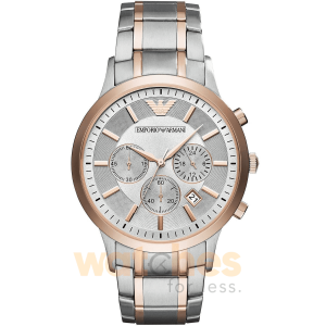 Emporio Armani Men’s Quartz Stainless Steel Black Dial 43mm Watch AR11077 UAE DUBAI AJMAN SHARJAH ABU DHABI RAS AL KHAIMA UMM UL QUWAIN ALAIN FUJAIRAH