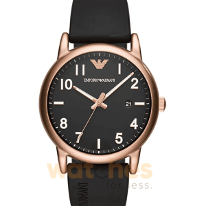 Emporio Armani Men’s Quartz Silicone Strap Black Dial 43mm Watch AR11097 UAE DUBAI AJMAN SHARJAH ABU DHABI RAS AL KHAIMA UMM UL QUWAIN ALAIN FUJAIRAH