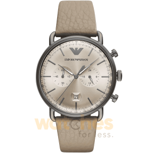 Emporio Armani Men’s Quartz Leather Strap Grey Dial 43mm Watch AR11107 UAE DUBAI AJMAN SHARJAH ABU DHABI RAS AL KHAIMA UMM UL QUWAIN ALAIN FUJAIRAH