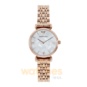 Emporio Armani Women’s Quartz Stainless Steel Mother of Pearl Dial 32mm Watch AR11110 UAE DUBAI AJMAN SHARJAH ABU DHABI RAS AL KHAIMA UMM UL QUWAIN ALAIN FUJAIRAH