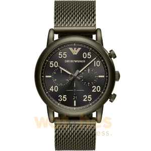 Emporio Armani Men’s Quartz Stainless Steel Strap Black Dial 43mm Watch AR11115 UAE DUBAI AJMAN SHARJAH ABU DHABI RAS AL KHAIMA UMM UL QUWAIN ALAIN FUJAIRAH