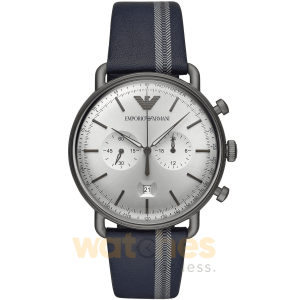 Emporio Armani Men’s Quartz Leather Strap Silver Dial 43mm Watch AR11202 UAE DUBAI AJMAN SHARJAH ABU DHABI RAS AL KHAIMA UMM UL QUWAIN ALAIN FUJAIRAH