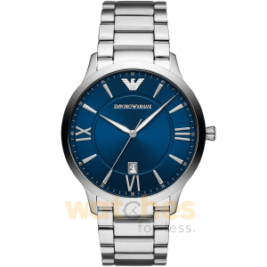 Emporio Armani Men’s Quartz Stainless Steel Blue Dial 43mm Watch AR11227 UAE DUBAI AJMAN SHARJAH ABU DHABI RAS AL KHAIMA UMM UL QUWAIN ALAIN FUJAIRAH