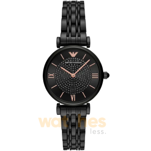 Emporio Armani Women’s Quartz Stainless Steel Black Dial 32mm Watch AR11245 UAE DUBAI AJMAN SHARJAH ABU DHABI RAS AL KHAIMA UMM UL QUWAIN ALAIN FUJAIRAH