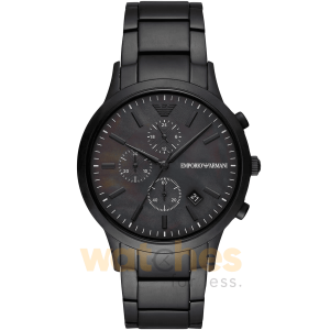Emporio Armani Men’s Quartz Stainless Steel Black Dial 43mm Watch AR11275 UAE DUBAI AJMAN SHARJAH ABU DHABI RAS AL KHAIMA UMM UL QUWAIN ALAIN FUJAIRAH