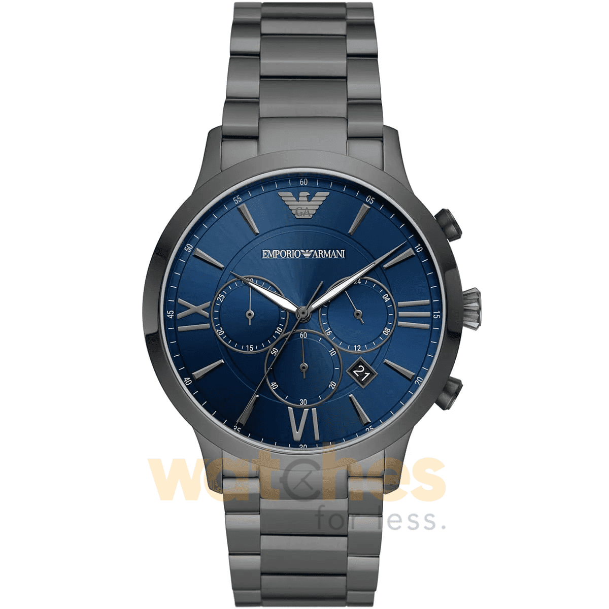 Emporio Armani Men’s Quartz Stainless Steel Blue Dial 43mm Watch AR11348 UAE DUBAI AJMAN SHARJAH ABU DHABI RAS AL KHAIMA UMM UL QUWAIN ALAIN FUJAIRAH