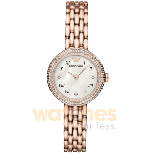 Emporio Armani Women’s Quartz Stainless Steel Mother of Pearl Dial 30mm Watch AR11355 UAE DUBAI AJMAN SHARJAH ABU DHABI RAS AL KHAIMA UMM UL QUWAIN ALAIN FUJAIRAH