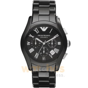 Emporio Armani Men’s Quartz Stainless Steel Black Dial 43mm Watch AR1400 UAE DUBAI AJMAN SHARJAH ABU DHABI RAS AL KHAIMA UMM UL QUWAIN ALAIN FUJAIRAH