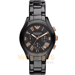 Emporio Armani Men’s Quartz Ceramic Chain Black Dial 38mm Watch AR1411 UAE DUBAI AJMAN SHARJAH ABU DHABI RAS AL KHAIMA UMM UL QUWAIN ALAIN FUJAIRAH