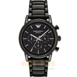 Emporio Armani Men’s Quartz Ceramic Steel Black Dial 43mm Watch AR1507 UAE DUBAI AJMAN SHARJAH ABU DHABI RAS AL KHAIMA UMM UL QUWAIN ALAIN FUJAIRAH
