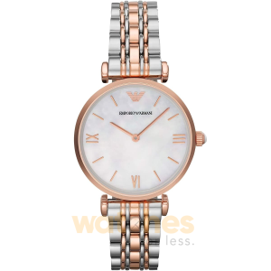 Emporio Armani Women’s Quartz Stainless Steel Mother of Pearl Dial 32mm Watch AR1683 UAE DUBAI AJMAN SHARJAH ABU DHABI RAS AL KHAIMA UMM UL QUWAIN ALAIN FUJAIRAH