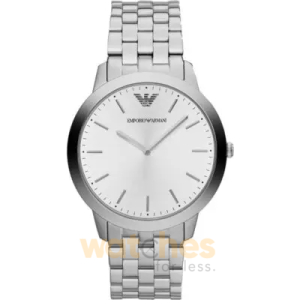 Emporio Armani Men’s Quartz Stainless Steel Silver Dial 40mm Watch AR1745 UAE DUBAI AJMAN SHARJAH ABU DHABI RAS AL KHAIMA UMM UL QUWAIN ALAIN FUJAIRAH