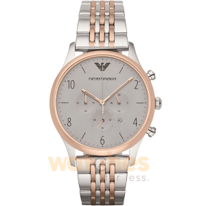 Emporio Armani Men’s Quartz Stainless Steel Grey Dial 43mm Watch AR1864 UAE DUBAI AJMAN SHARJAH ABU DHABI RAS AL KHAIMA UMM UL QUWAIN ALAIN FUJAIRAH