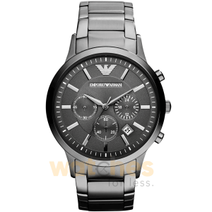 Emporio Armani Men’s Quartz Stainless Steel Grey Dial 43mm Watch AR2454 UAE DUBAI AJMAN SHARJAH ABU DHABI RAS AL KHAIMA UMM UL QUWAIN ALAIN FUJAIRAH