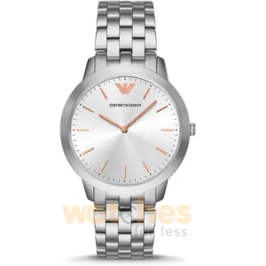 Emporio Armani Men’s Stainless Steel Silver Dial 40mm Watch AR2484 UAE DUBAI AJMAN SHARJAH ABU DHABI RAS AL KHAIMA UMM UL QUWAIN ALAIN FUJAIRAH