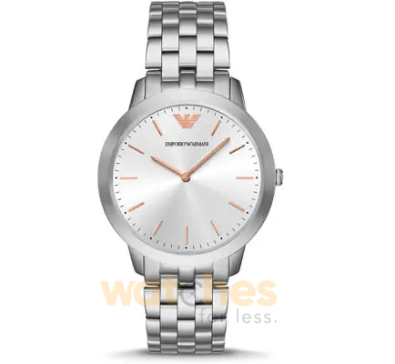Emporio Armani Men’s Stainless Steel Silver Dial 40mm Watch AR2484 UAE DUBAI AJMAN SHARJAH ABU DHABI RAS AL KHAIMA UMM UL QUWAIN ALAIN FUJAIRAH