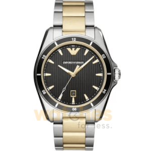 Emporio Armani Men’s Quartz Stainless Steel Black Dial 44mm Watch AR80017 UAE DUBAI AJMAN SHARJAH ABU DHABI RAS AL KHAIMA UMM UL QUWAIN ALAIN FUJAIRAH