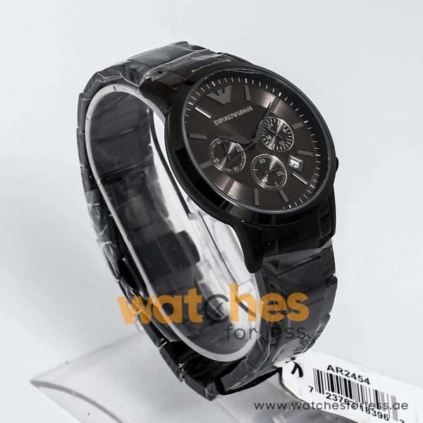 Emporio Armani Men’s Quartz Stainless Steel Grey Dial 43mm Watch AR2454 UAE DUBAI AJMAN SHARJAH ABU DHABI RAS AL KHAIMA UMM UL QUWAIN ALAIN FUJAIRAH