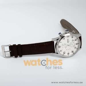 Hugo Boss Men’s Quartz Leather Strap White Dial 44mm Watch 1512447 UAE DUBAI AJMAN SHARJAH ABU DHABI RAS AL KHAIMA UMM UL QUWAIN ALAIN FUJAIRAH