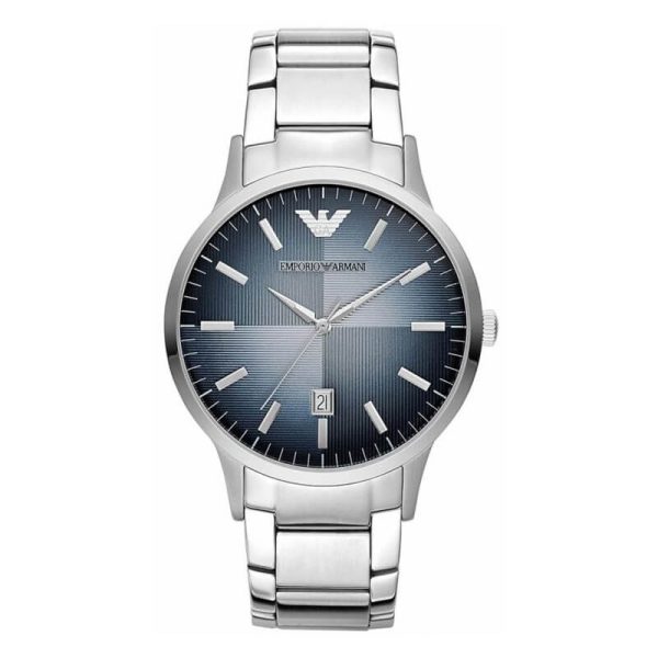 Emporio Armani Men’s Quartz Stainless Steel Blue Dial 43mm Watch AR2472 UAE DUBAI AJMAN SHARJAH ABU DHABI RAS AL KHAIMA UMM UL QUWAIN ALAIN FUJAIRAH