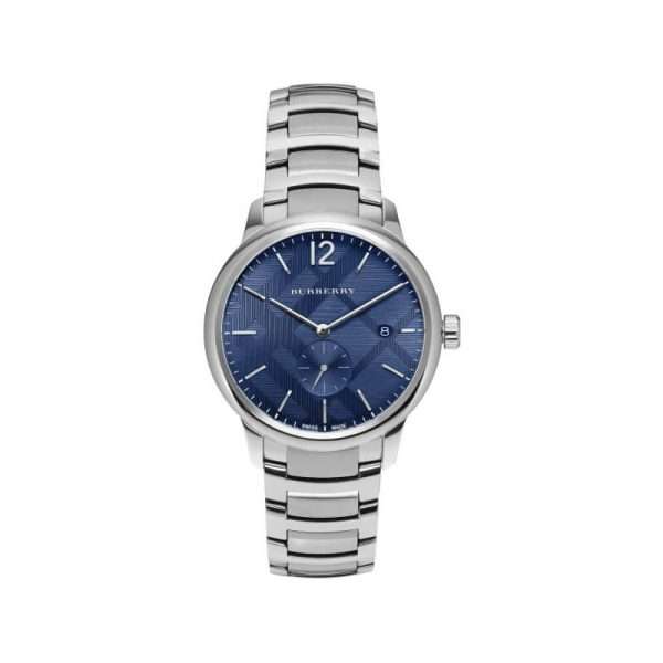 Burberry Men’s Swiss Made Stainless Steel Blue Dial 40mm Watch BU10007 UAE DUBAI AJMAN SHARJAH ABU DHABI RAS AL KHAIMA UMM UL QUWAIN ALAIN FUJAIRAH