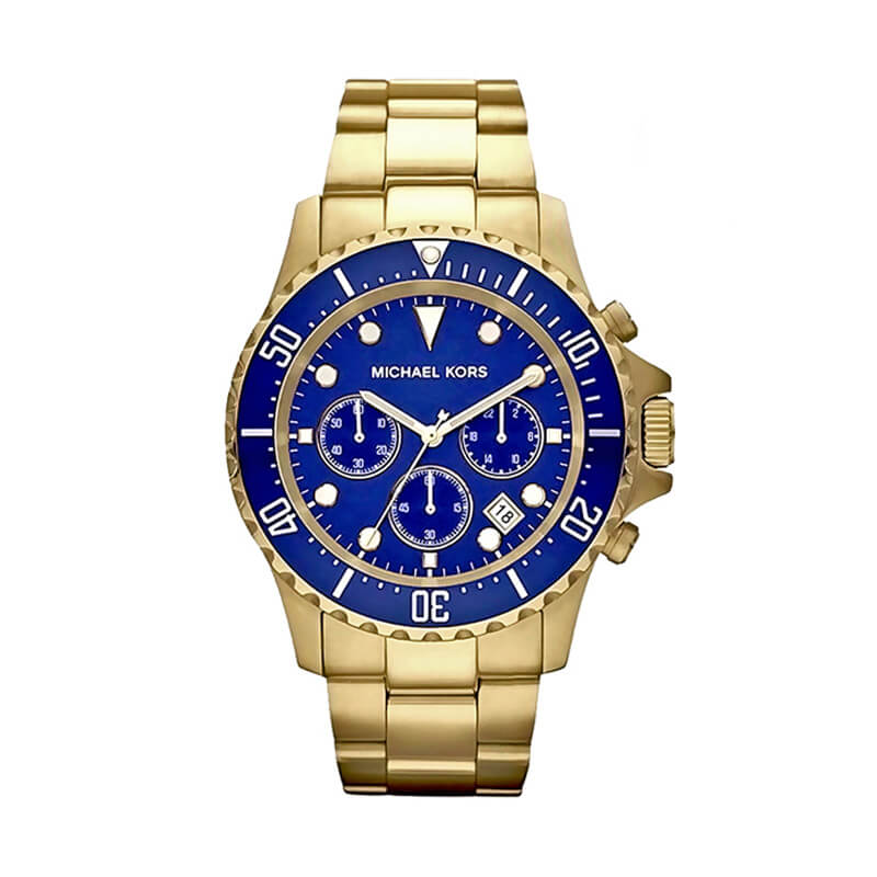 Michael Kors Slim Runway Blue Dial Blue Ionplated Ladies Watch MK3419   The Watches Men  CO