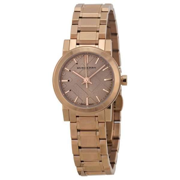 Burberry Women’s Swiss Made Stainless Steel Beige Dial 26mm Watch BU9228 UAE DUBAI AJMAN SHARJAH ABU DHABI RAS AL KHAIMA UMM UL QUWAIN ALAIN FUJAIRAH