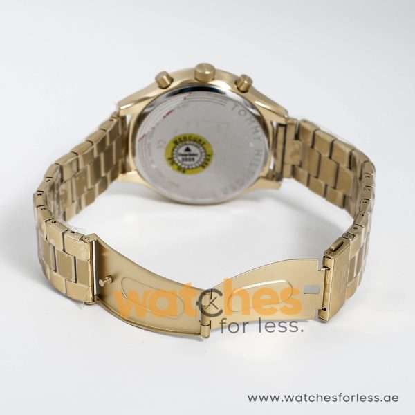 Tommy Hilfiger Men’s Quartz Stainless Steel Silver Dial 44mm Watch 1791726 UAE DUBAI AJMAN SHARJAH ABU DHABI RAS AL KHAIMA UMM UL QUWAIN ALAIN FUJAIRAH
