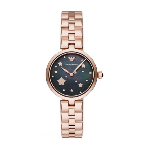 Emporio Armani Women’s Quartz Stainless Steel Black Dial 32mm Watch AR11197 UAE DUBAI AJMAN SHARJAH ABU DHABI RAS AL KHAIMA UMM UL QUWAIN ALAIN FUJAIRAH