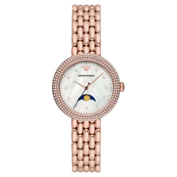 Emporio Armani Women’s Quartz Stainless Steel Mother of Pearl Dial 32mm Watch AR11462 UAE DUBAI AJMAN SHARJAH ABU DHABI RAS AL KHAIMA UMM UL QUWAIN ALAIN FUJAIRAH