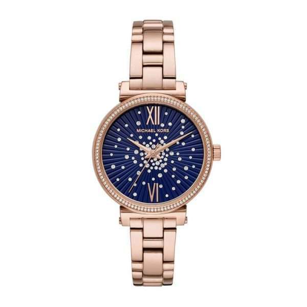 Michael Kors Women’s Quartz Stainless Steel Blue Dial 36mm Watch MK3971 UAE DUBAI AJMAN SHARJAH ABU DHABI RAS AL KHAIMA UMM UL QUWAIN ALAIN FUJAIRAH