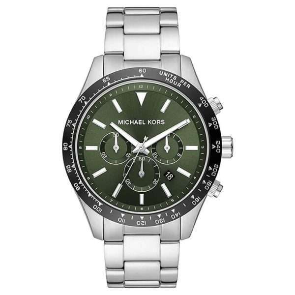 Michael Kors Men’s Quartz Stainless Steel Green Dial 45mm Watch MK8912 UAE DUBAI AJMAN SHARJAH ABU DHABI RAS AL KHAIMA UMM UL QUWAIN ALAIN FUJAIRAH